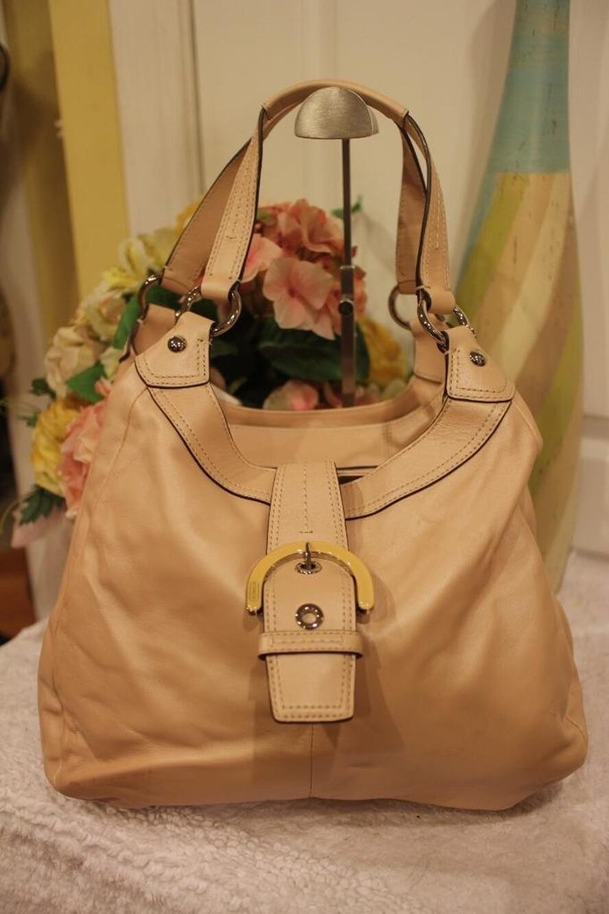 nwt Coach Soho Leather Large Hobo F17092 shell pink bag hobo (220